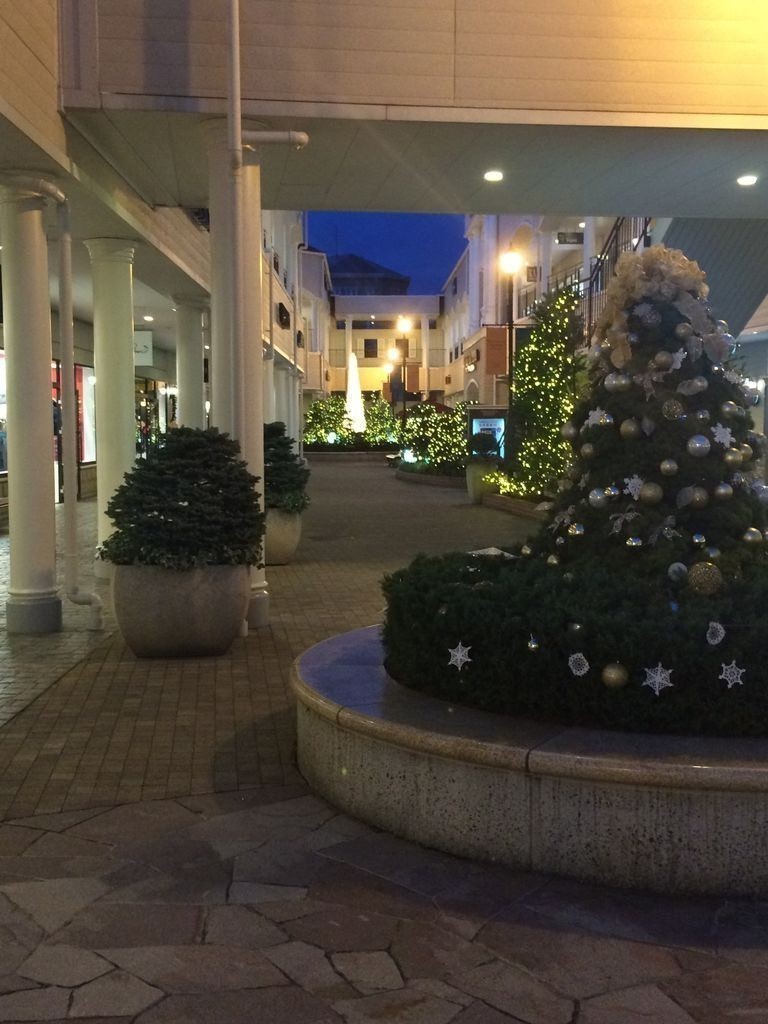 仙台泉プレミアムアウトレット クリスマス装飾