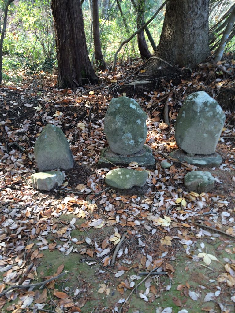 長命館公園のお墓？石碑