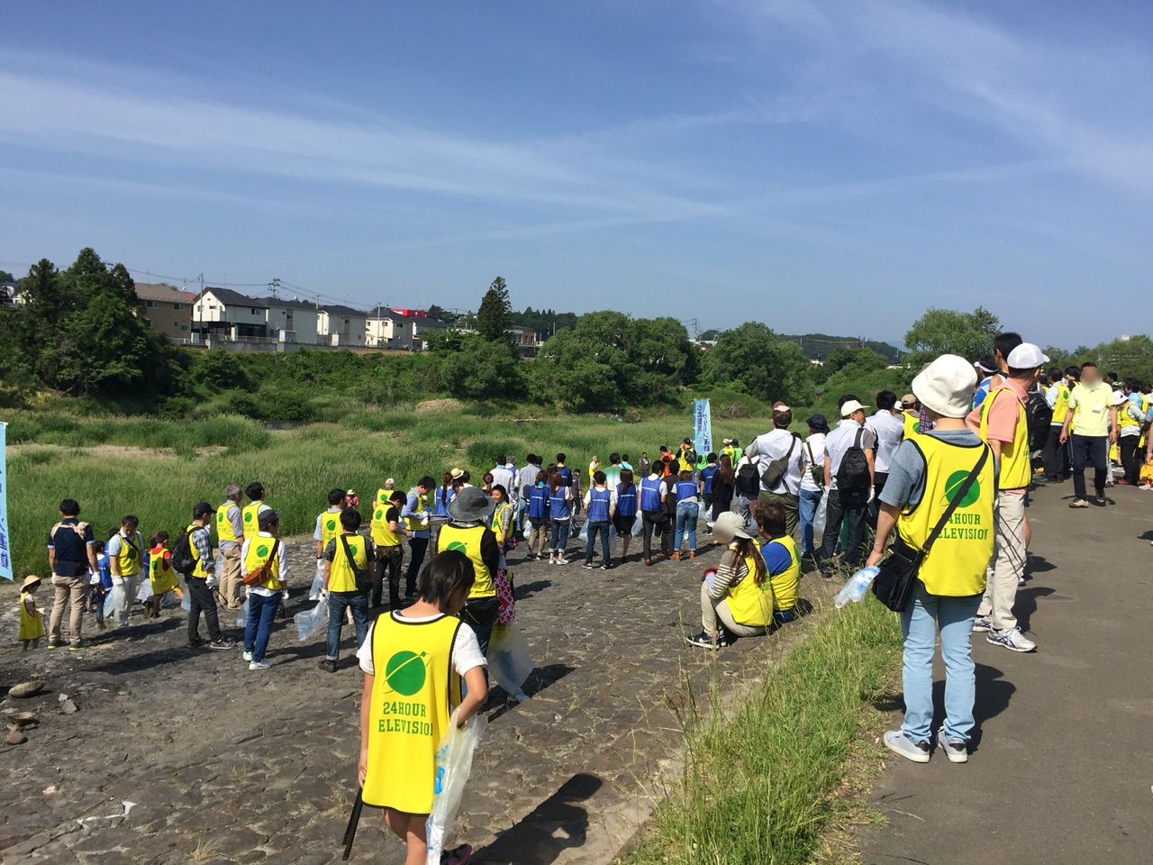 七北田公園で開催された、七北田川クリーン運動に行ってみた。